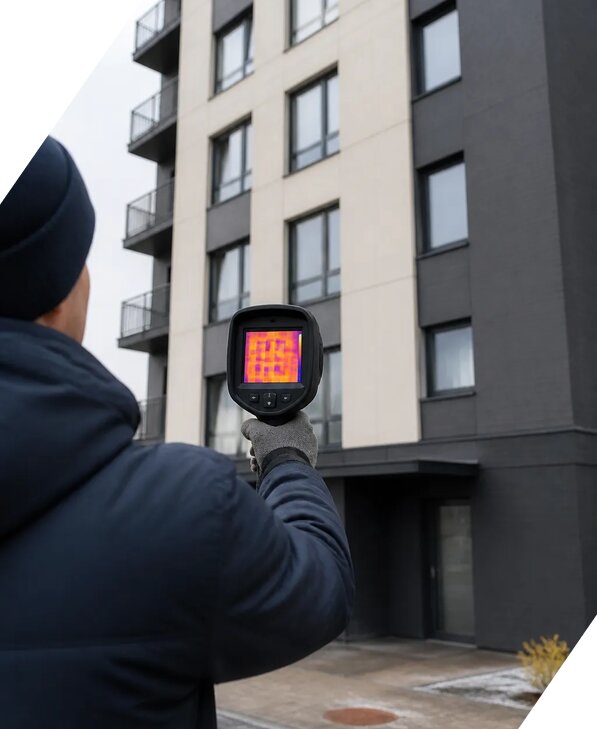 Тепловизионное обследование зданий в Юрге от 5348 р. | ЭкспертизаРоссия